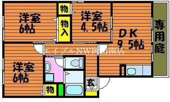 東山・おかでんミュージアム駅駅 徒歩19分 1階の物件間取画像